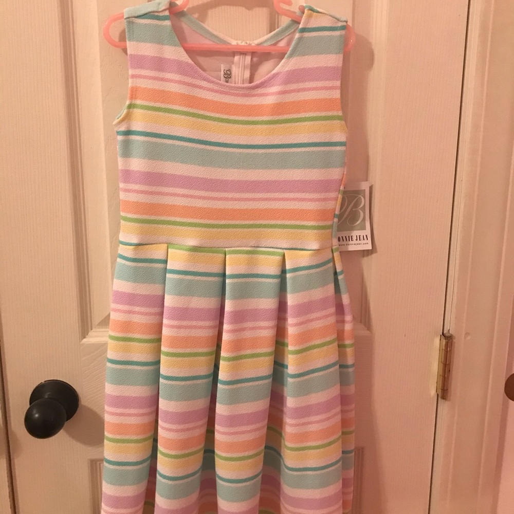 Bonnie Jean Striped Dress